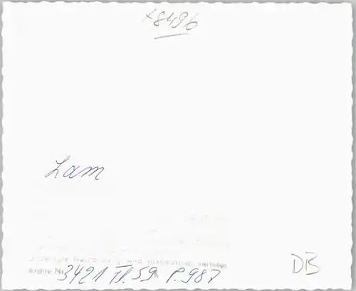 we05403 Lam Oberpfalz Lam Fliegeraufnahme * 1959 Kategorie. Lam Alte Ansichtskarten