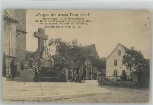 Vierzehnheiligen Grab Denkmal  * 1910