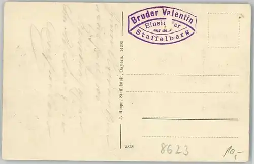 Staffelstein Staffelberg * 1910