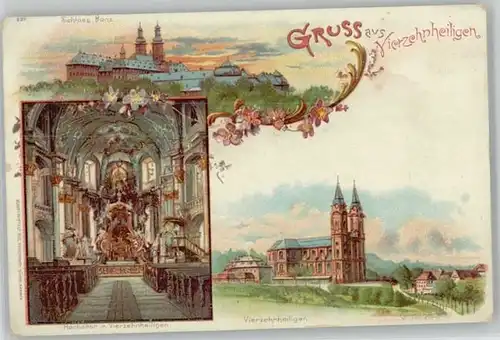 Vierzehnheiligen Vierzehnheiligen Schloss Banz * 1900 / Bad Staffelstein /Lichtenfels LKR