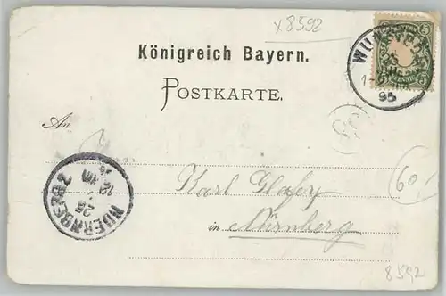 Wunsiedel Wunsiedel Fichtelgebirge Luisenburg x 1895 / Wunsiedel /Wunsiedel LKR