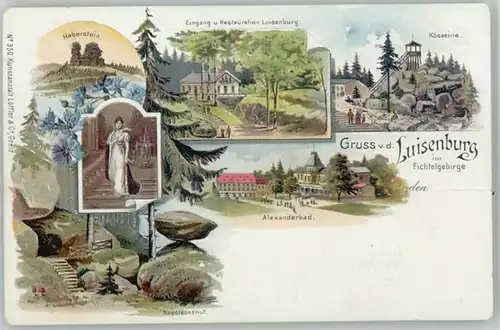 Wunsiedel Wunsiedel Fichtelgebirge Luisenburg Haberstein  * 1900 / Wunsiedel /Wunsiedel LKR