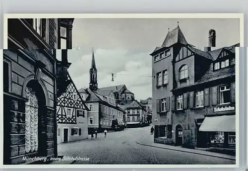 Muenchberg Oberfranken Muenchberg Bahnhofstrasse * / Muenchberg /Hof LKR