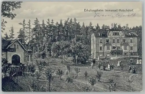 Thurnau [Stempelabschlag] Erholungsheim Immanuel Hutschdorf x