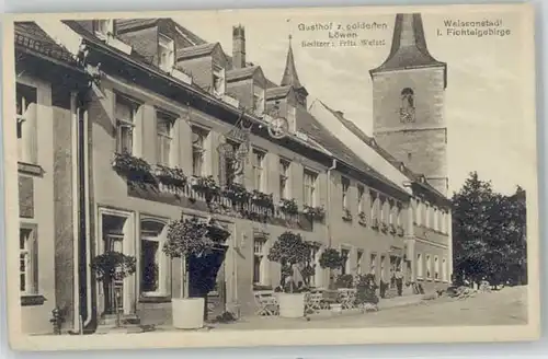 Weissenstadt Gasthof Zum goldenen Loewen  x