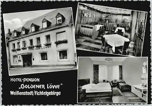 Weissenstadt Hotel Pension Goldener Loewe *