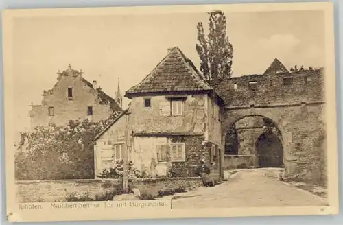 Iphofen Mainbernheimer-Tor Buergerspital *