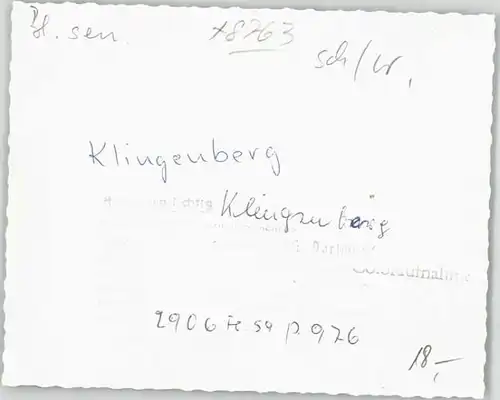 Klingenberg Main Fliegeraufnahme *