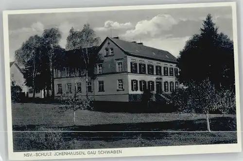 Ichenhausen Ichenhausen Schule Gau Schwaben * / Ichenhausen /Guenzburg LKR