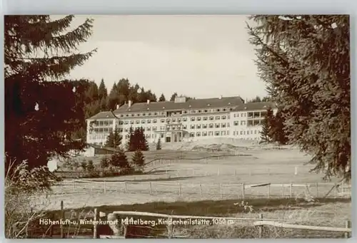 Mittelberg Oy Kinderheilstaette * 1955