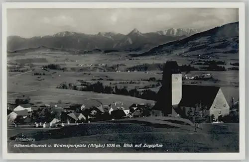 Mittelberg Oy Zugspitze x 1935