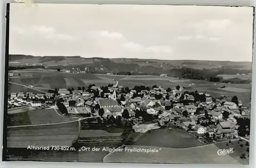Altusried Fliegeraufnahme * 1955
