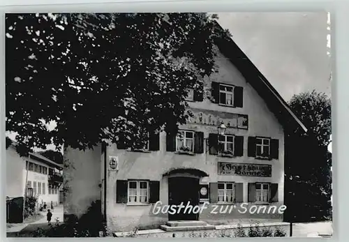 Altusried Gasthof zur Sonne * 1957