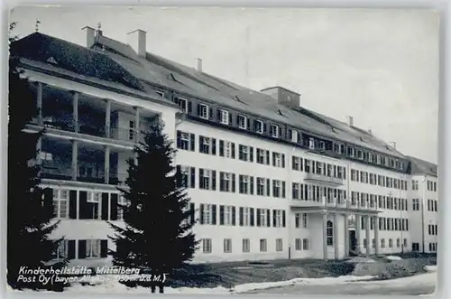 Mittelberg Oy Kinderheilstaette * 1940