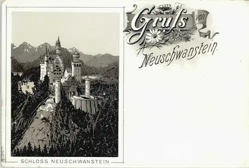 Schwangau Schwangau Schloss Neuschwanstein * / Schwangau /Ostallgaeu LKR