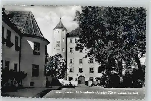 Bad Groenenbach Schloss   *