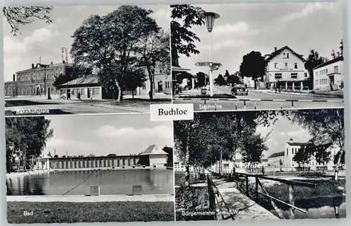 Buchloe Bahnhofsplatz Stadtmitte  o 1921-1965