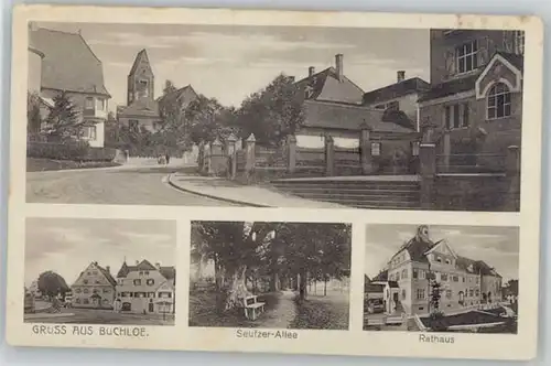 Buchloe Seufzerallee Rathaus o 1890-1920