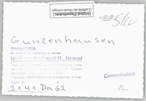 Gunzenhausen Altmuehlsee  o 1962