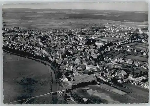 Gunzenhausen Altmuehlsee Fliegeraufnahme o 1956