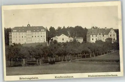 Gunzenhausen Altmuehlsee Gunzenhausen Altmuehlsee Diakonissen Mutterhaus ungelaufen ca. 1920 / Gunzenhausen /Weissenburg-Gunzenhausen LKR