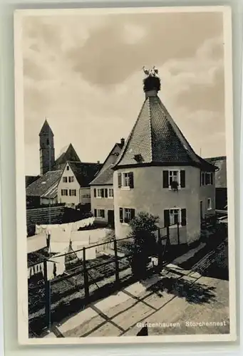 Gunzenhausen Altmuehlsee Storchennest x 1940
