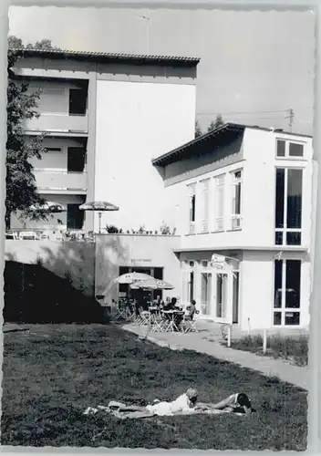 Gunzenhausen Altmuehlsee Hotel Restaurant Stadtbad o 1964