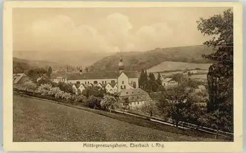 Eberbach Baden Militaergenesungsheim x