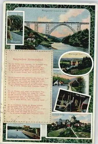 Burg Wupper Schloss burg Muengstener Bruecke x