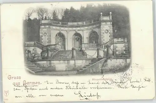 Barmen Wuppertal Ringel Denkmal  x
