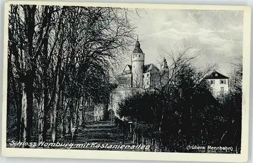 Nuembrecht Schloss Homburg Kastanienallee Rennbahn x