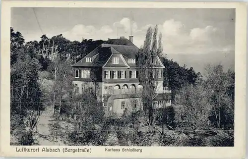 Alsbach Bergstrasse Alsbach Kurhaus Schlossberg * / Alsbach-Haehnlein /Darmstadt-Dieburg LKR