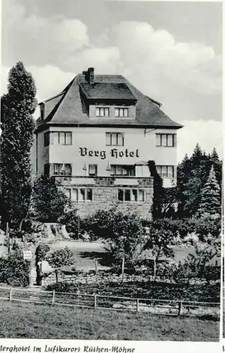 Ruethen Moehne Ruethen Berg Hotel * / Ruethen /Soest LKR