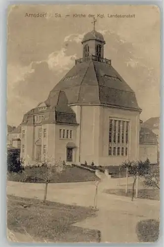 Arnsdorf Dresden Arnsdorf Kirche Landesanstalt x / Arnsdorf /Bautzen LKR