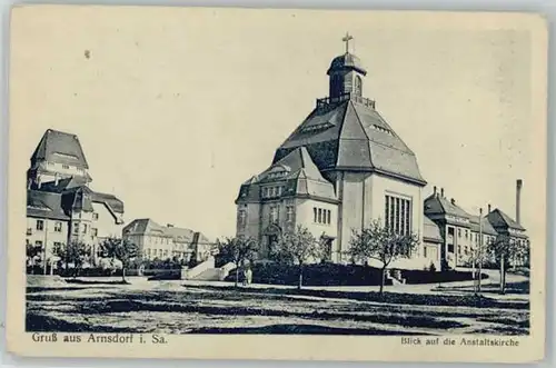 Arnsdorf Dresden Arnsdorf Anstaltskirche * / Arnsdorf /Bautzen LKR