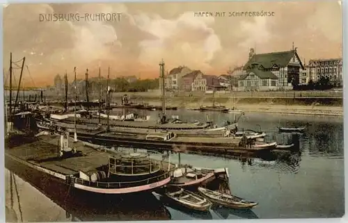 Ruhrort Hafen Schifferboerse x