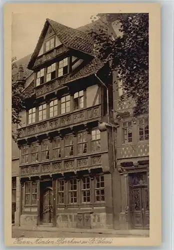 Hannoversch Muenden Pfarrhaus zu St Blasii *