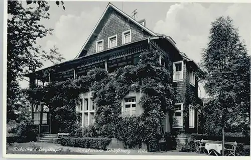 Alsbach Bergstrasse Alsbach Sanatorium  Schlossberg * / Alsbach-Haehnlein /Darmstadt-Dieburg LKR