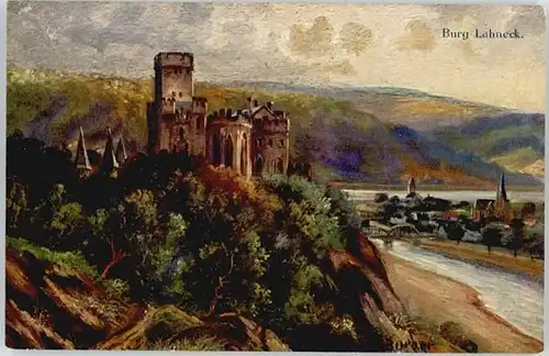 Lahnstein Burg Lahneck KuenstlerBurger *