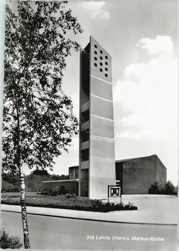 Lehrte Hannover Lehrte Markus Kirche * / Lehrte /Region Hannover LKR