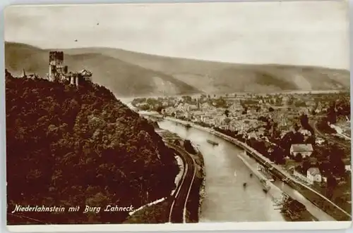 Niederlahnstein Niederlahnstein Burg Lahneck * / Lahnstein /Rhein-Lahn-Kreis LKR