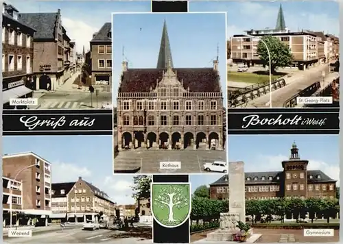 Bocholt Westfalen Bocholt St Georg Platz Westend x / Bocholt /Borken LKR