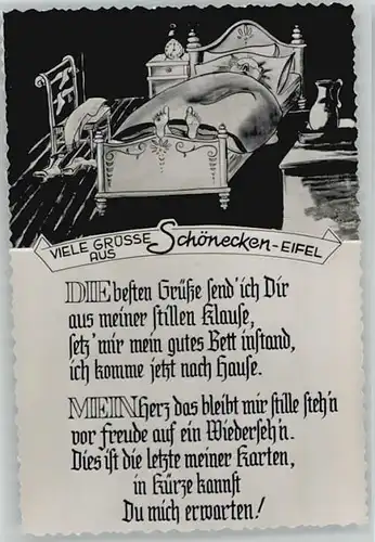 Schoenecken Schoenecken Gedicht * / Schoenecken /Eifelkreis Bitburg-Pruem LKR