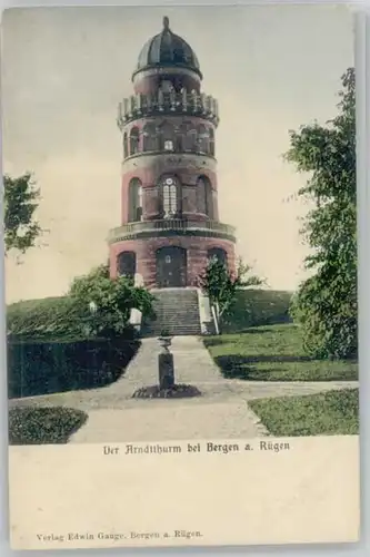 Bergen Ruegen Bergen Ruegen Ernst Moritz Arndt Turm * / Bergen /Ruegen LKR