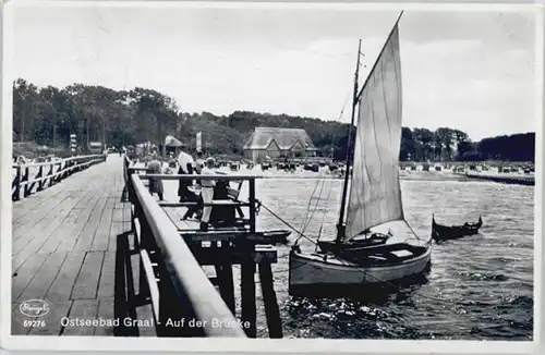 Graal-Mueritz Ostseebad Graal Bruecke x / Seeheilbad Graal-Mueritz /Bad Doberan LKR