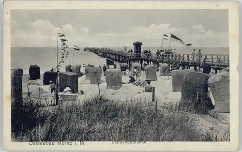 Mueritz Mueritz Landungsbruecke x / Seeheilbad Graal-Mueritz /Bad Doberan LKR