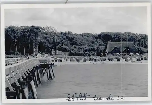 Mueritz Mueritz Strand Landungsbruecke Bauernhaus * / Seeheilbad Graal-Mueritz /Bad Doberan LKR