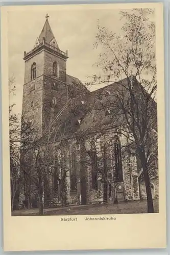 Stassfurt Stassfurt Johanniskirche * / Stassfurt /Salzlandkreis LKR