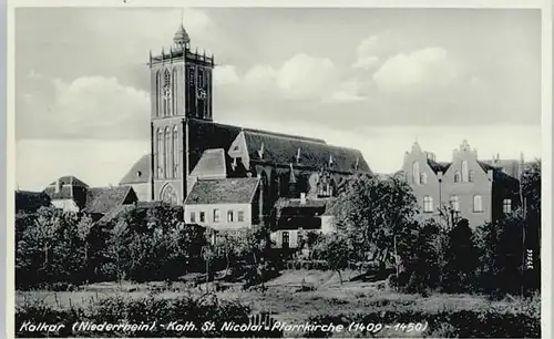 Kalkar Niederrhein Kalkar St. Nicolai-Pfarrkirche * / Kalkar /Kleve LKR