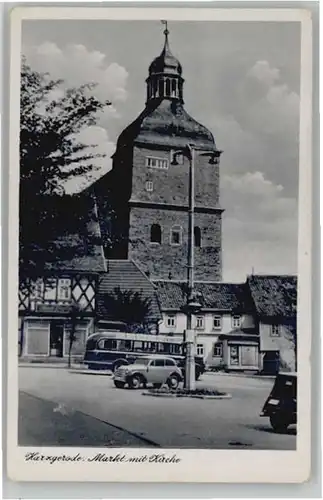 Harzgerode Markt Kirche x